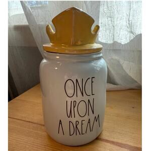 Rae Dunn Disney Once Upon A Dream Canister Crown Lid Aurora